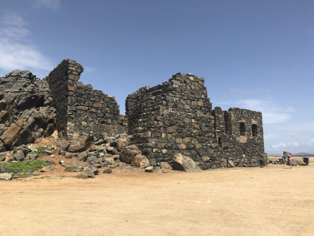 The Bushiribana Gold Mill Ruins in Aruba