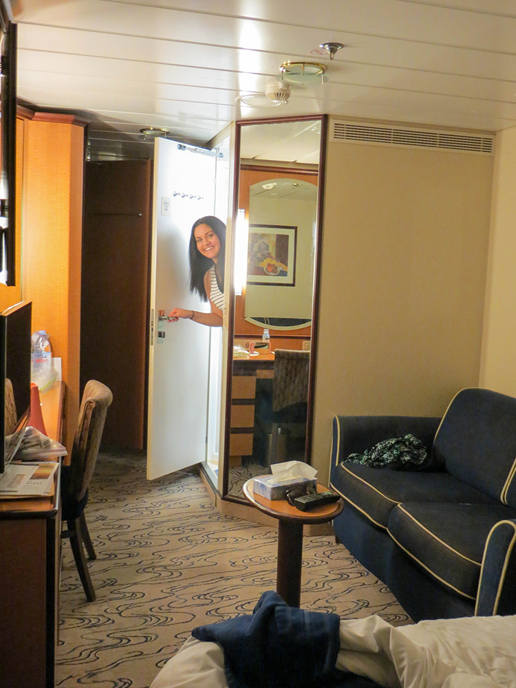 our interior room aboard Royal Caribbean Jewel of the Seas