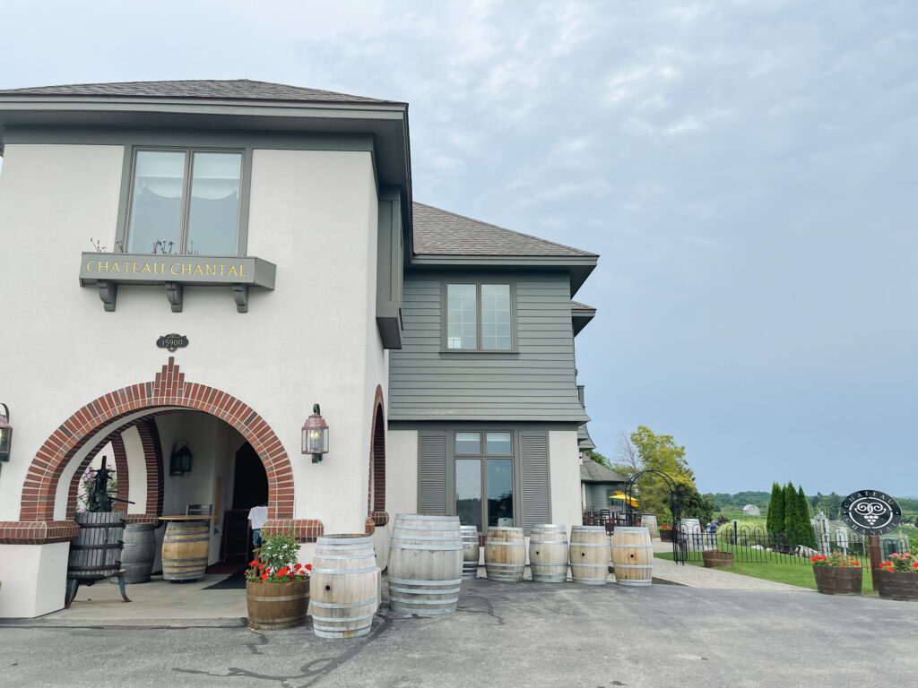 A day trip to Traverse City - Chateau Chantal Winery 