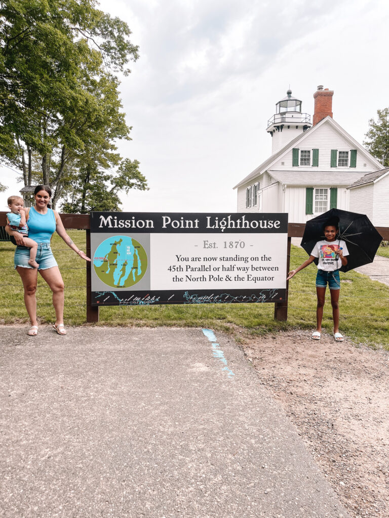 A day trip to Traverse City - Mission Point Lighthouse