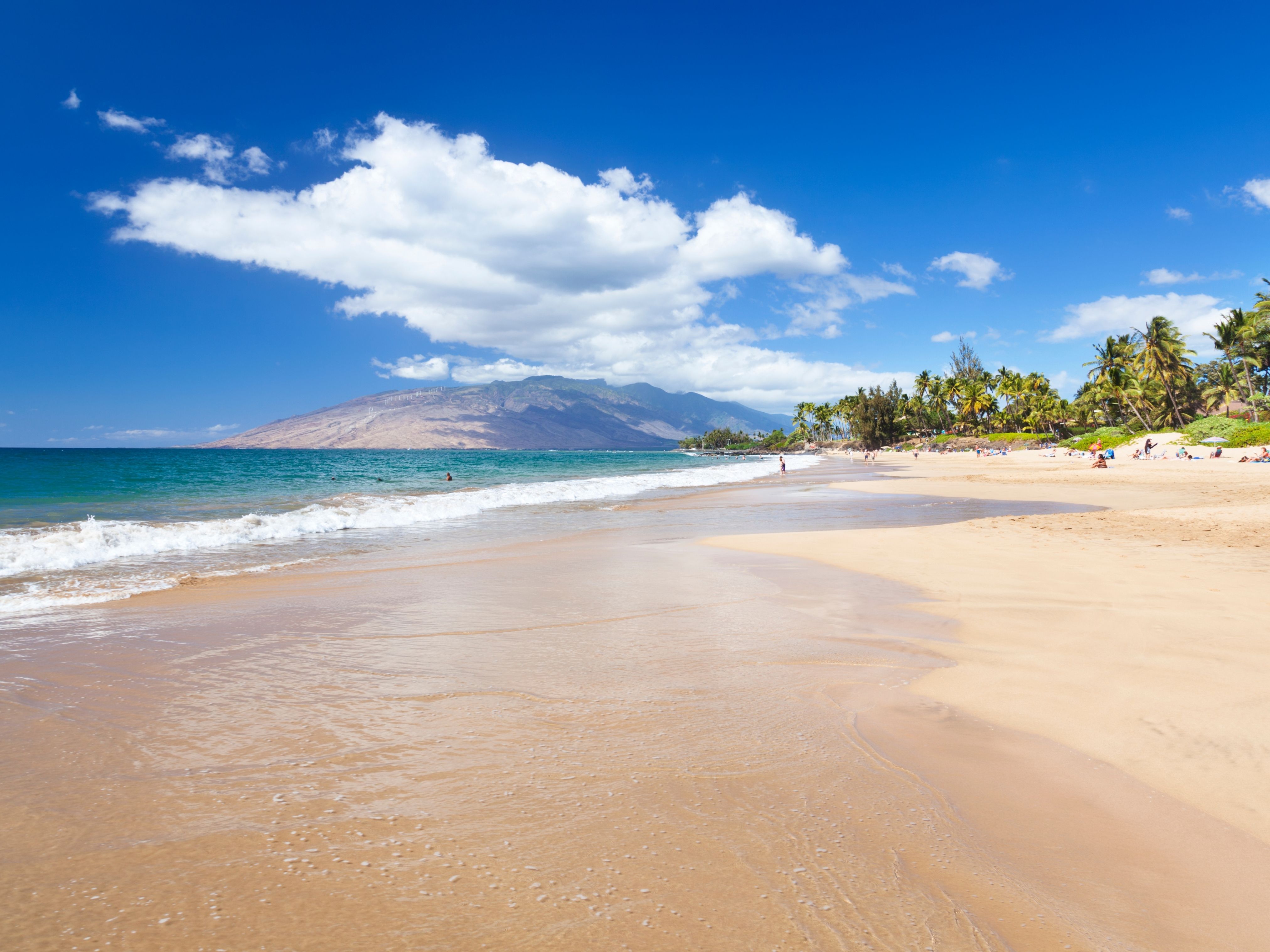 Kamaole Beach Park is one of the best beaches for families in Maui