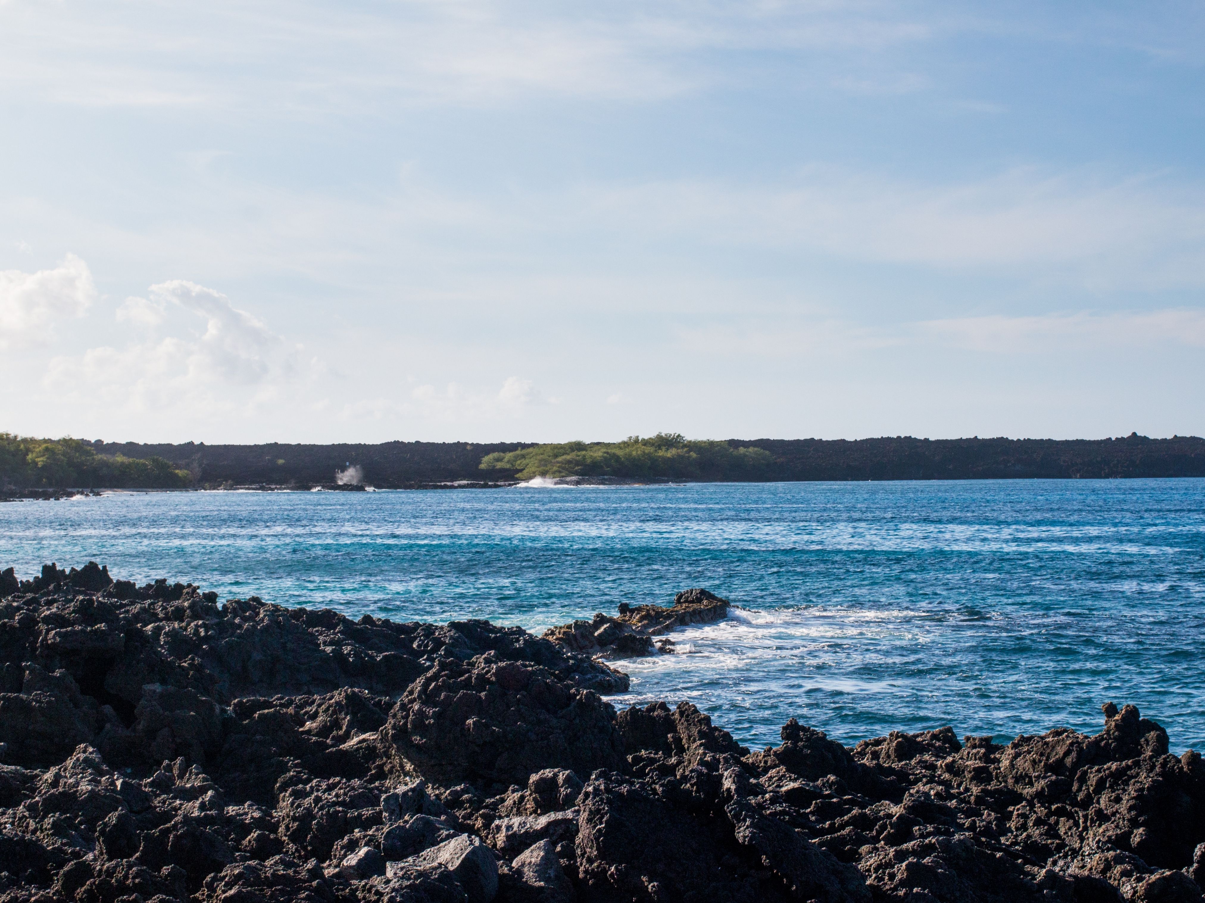 La Perouse Bay is a great beach for families to go sightseeing on in Maui