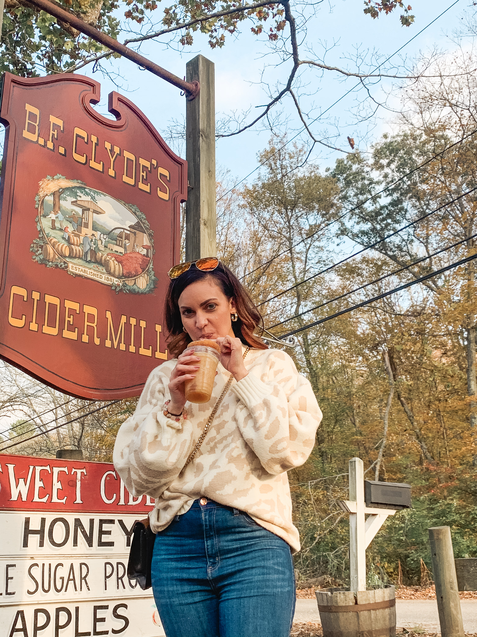 BF Clyde's Cider Mill is definitely worth visiting in Mystic CT