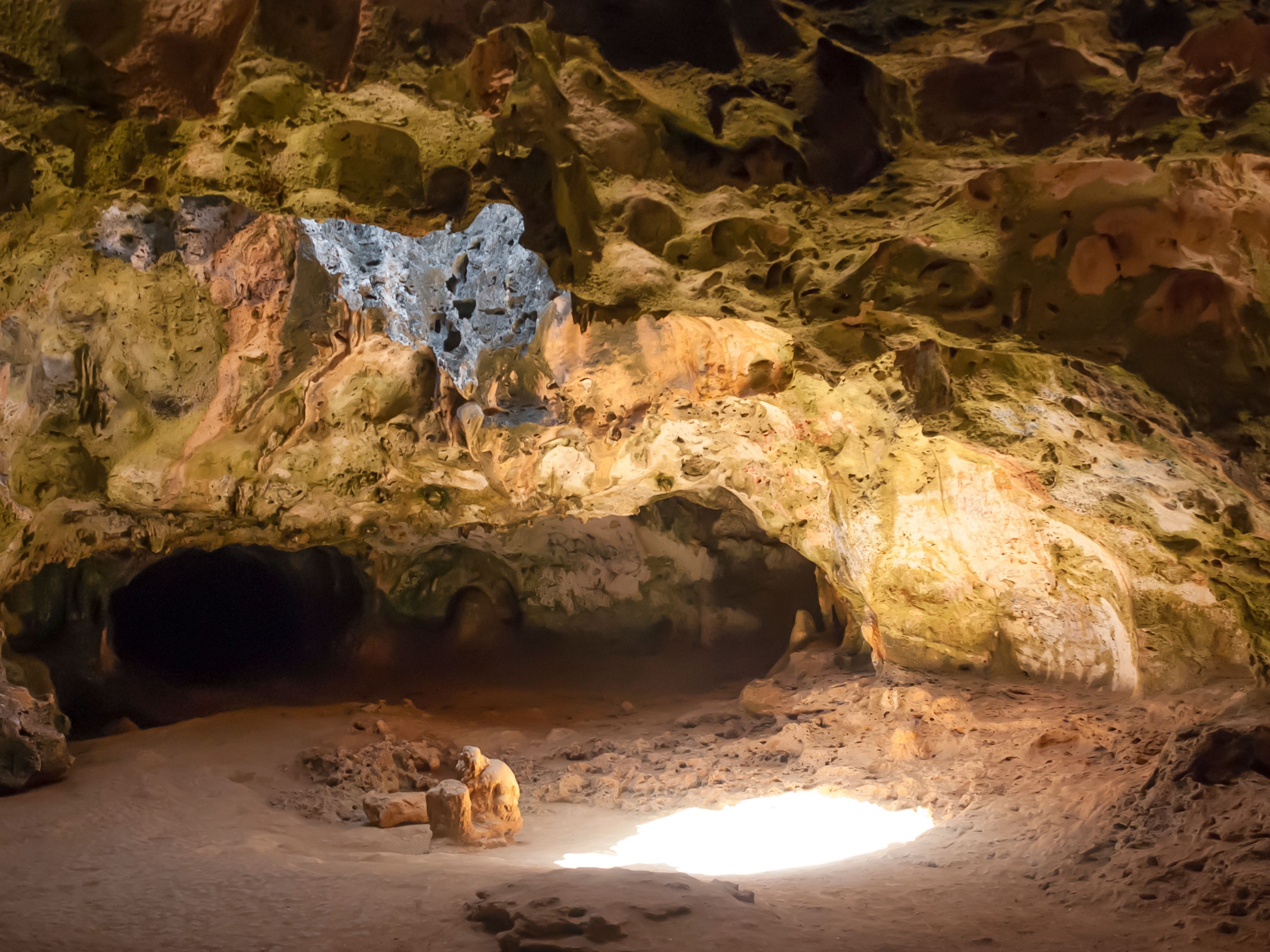 Guadirikiri Cave in Arikok National Park Aruba