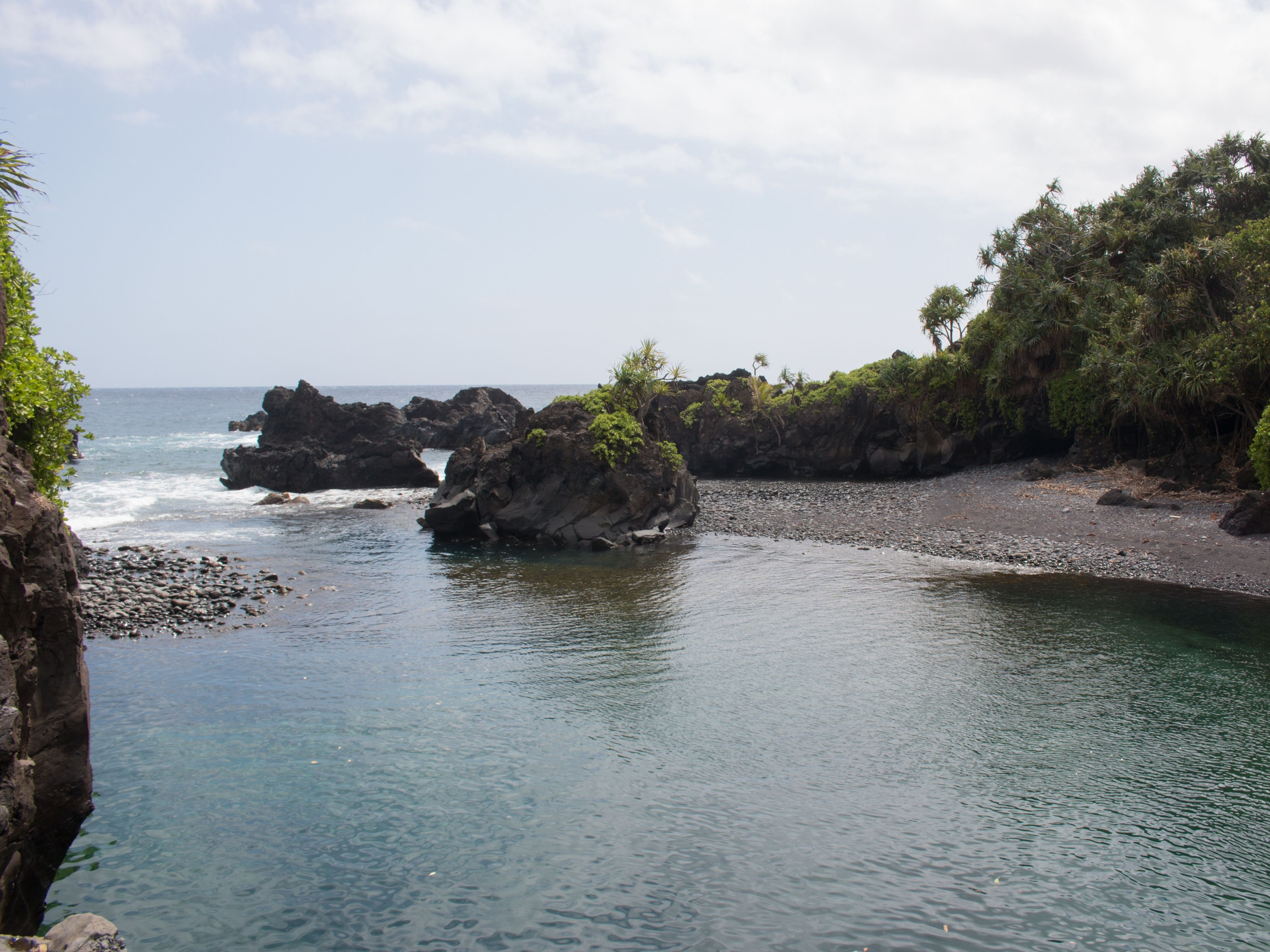 Waioka Pond aka Venus Pool on the Road to Hana Maui