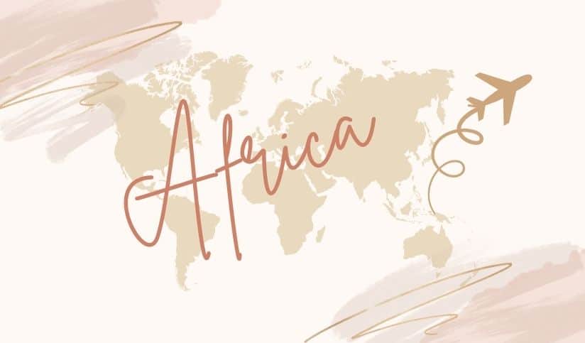 Africa Destination Page