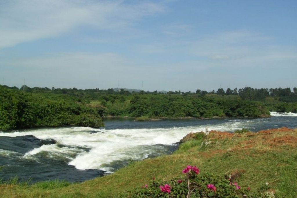 the Nile River in Uganda