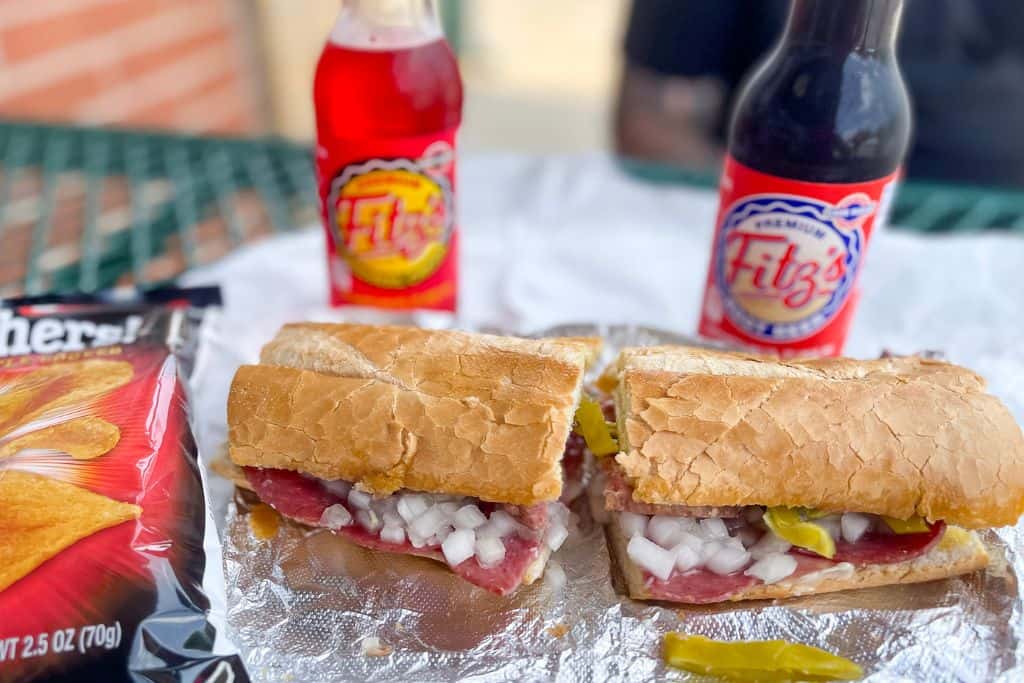 when spending the weekend in St Louis, be sure to have a hot salami sandwich from Gioia's Deli