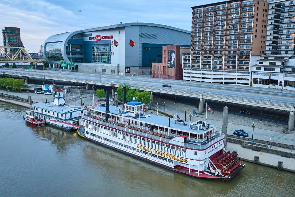 cruising the Ohio River on the Belle of Louisville is a great thing to do with kids in Louisville