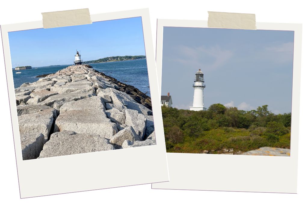 Spring Point Ledge Light and Twin Lights State Park